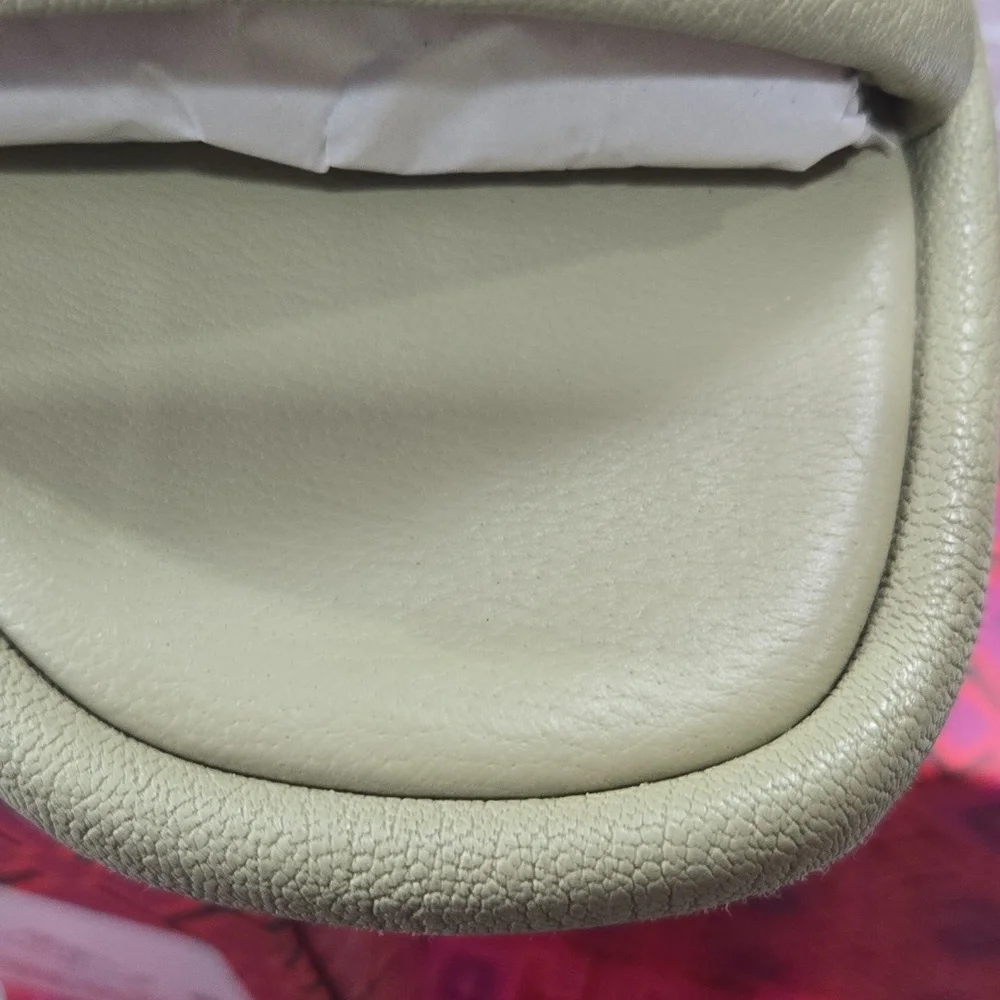 Tory Burch Double T Sport Slide Tumbled Leather - Picture 10 of 11